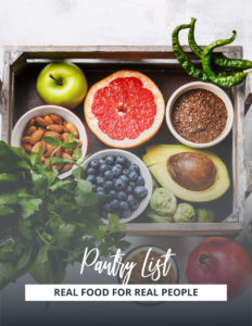 Meal Planning Pantry List Spring